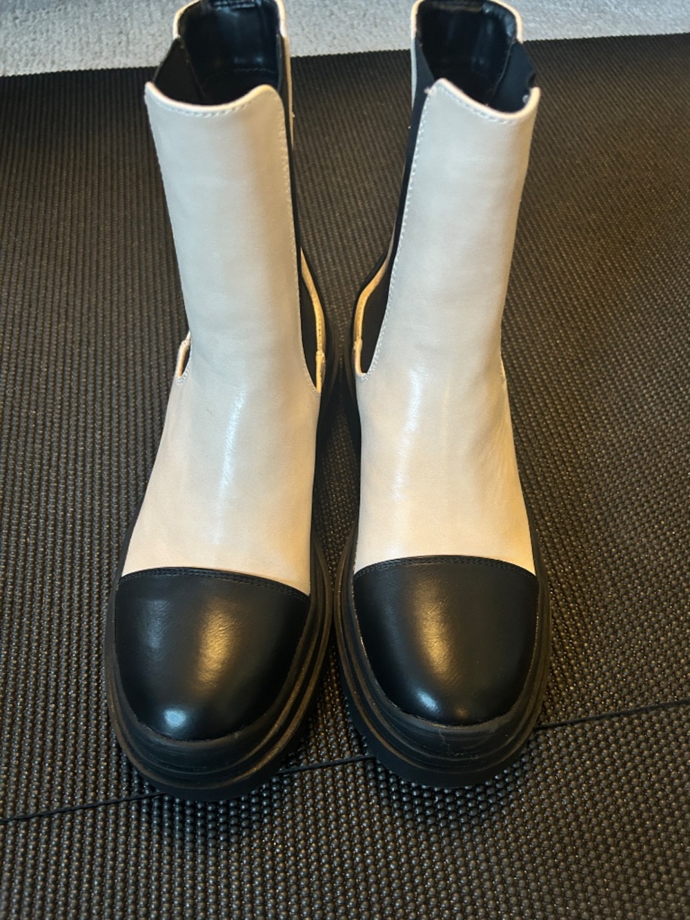 Ladies Two tone Ankle Boots